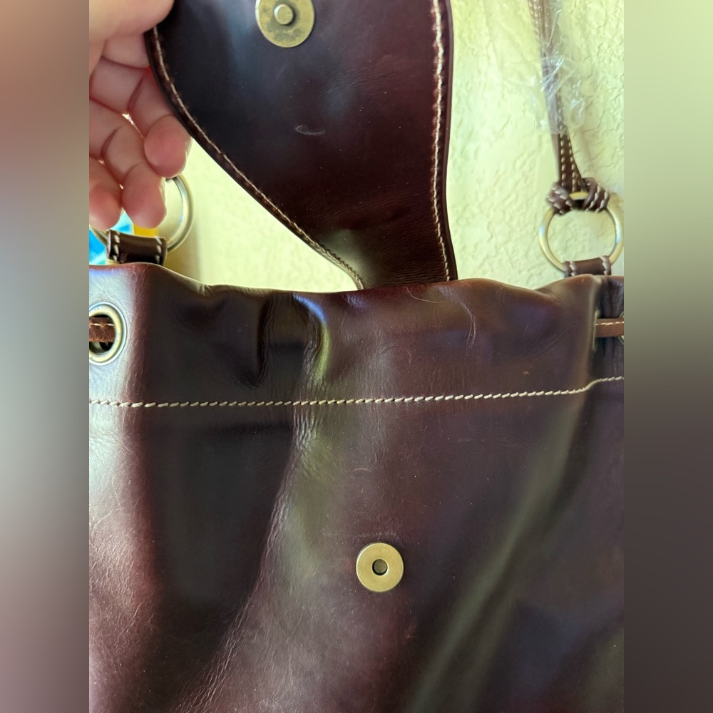Good Old Days Thailand Boho Leather Bag - Picture 13 of 14